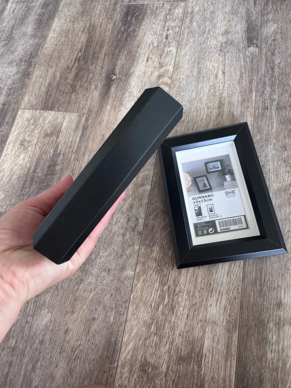 IKEA GUNNABO Black Photo Frame 4” x 6” (10x15 cm) - Set of 2